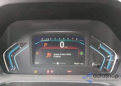 2022 Honda Odyssey Ex-L z USA, uszkodzony, nr VIN 5FNRL6H71NB061630